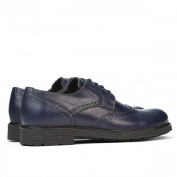 Elegantné pánske topánky 894 indigo