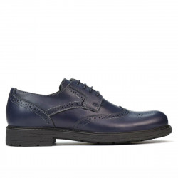 Elegantné pánske topánky 894 indigo