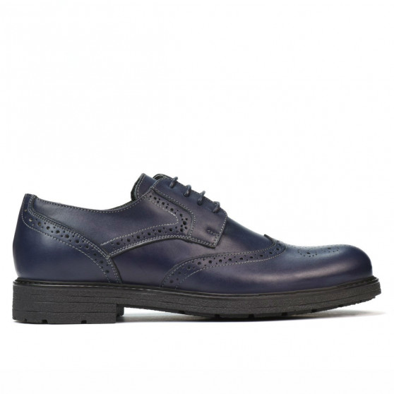 Elegantné pánske topánky 894 indigo