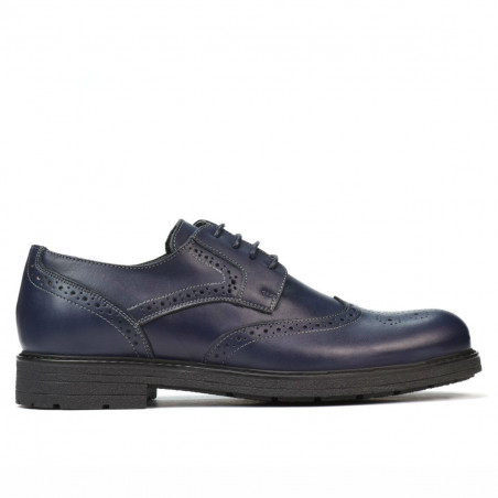 Elegantné pánske topánky 894 indigo