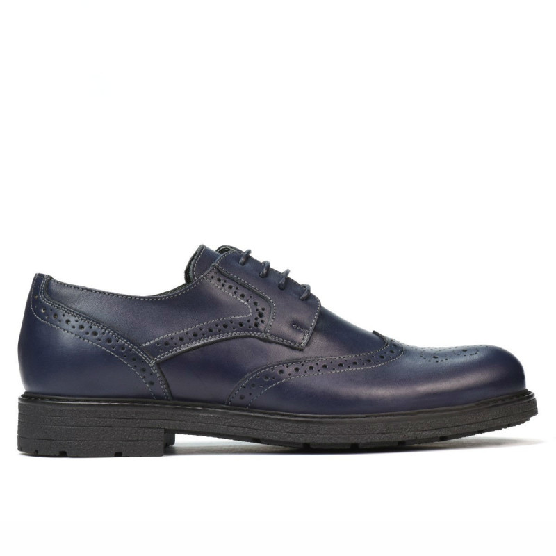 Elegantné pánske topánky 894 indigo