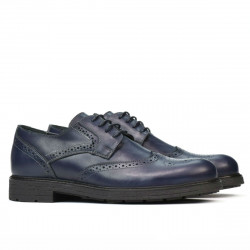 Elegantné pánske topánky 894 indigo