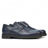 Elegantné pánske topánky 894 indigo