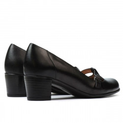 Dámske ležérne / elegantné topánky 6012 čierne