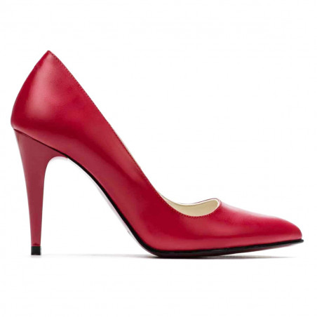 Elegantné dámske topánky 1246 červená