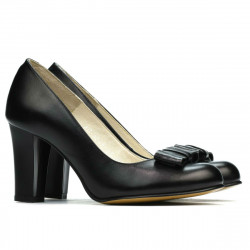 Elegantné dámske topánky 1245 čierne