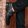 Elegantné pánske topánky 840 čierne