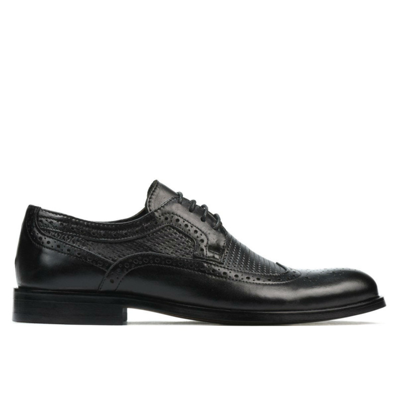 Elegantné pánske topánky 904 čierne