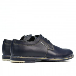 Elegantné topánky pre teenagerov 375 indigo