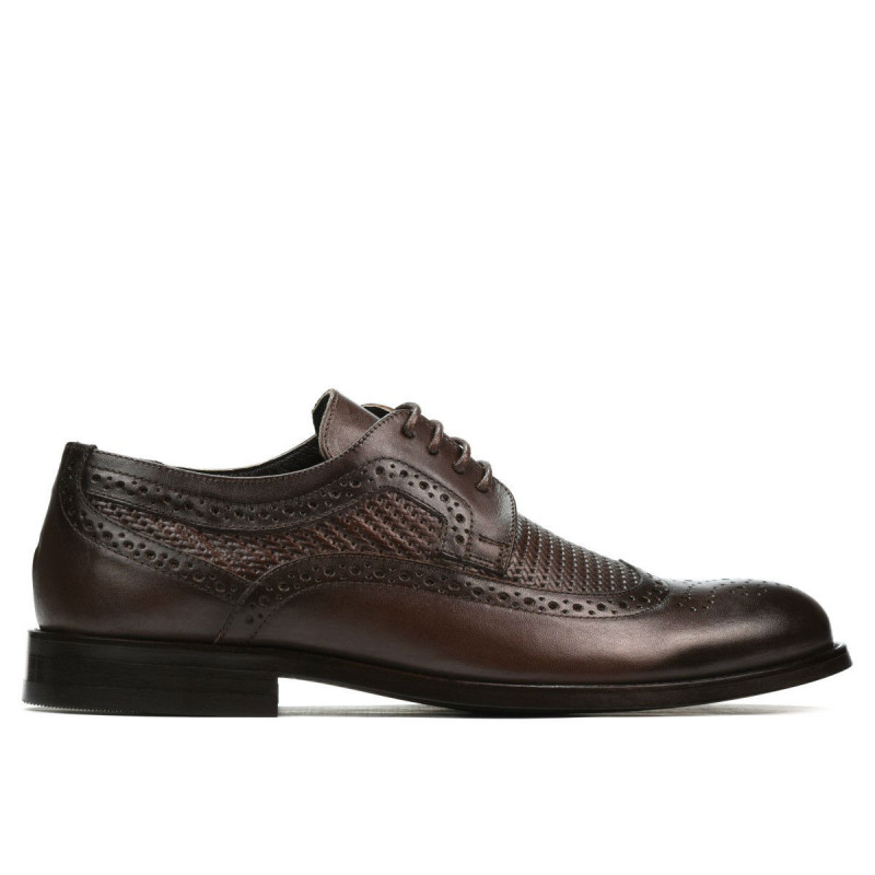 Elegantné pánske topánky 904 a káva