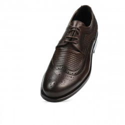 Elegantné pánske topánky 904 a káva
