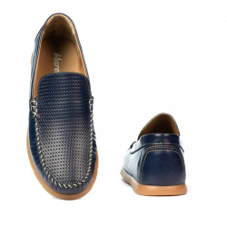 Pánske mokasíny 912 indigo
