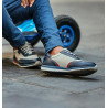 Športové topánky pre dospievajúcich 374 indigo kombinované lifestyle