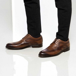 Elegantné pánske topánky 907 v pieskovom prevedení lifestyle