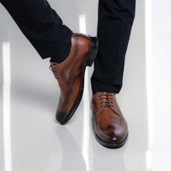 Elegantné pánske topánky 907 v pieskovom prevedení lifestyle