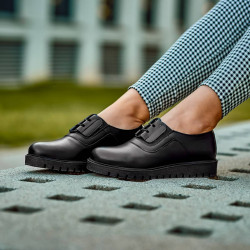Dámske casual topánky 6018 čierne