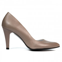 Elegantné dámske topánky 1234 capuccino