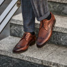Elegantné pánske topánky 907 a hnedé lifestyle