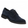 Pánske casual/elegantné topánky 918 indigo velúr