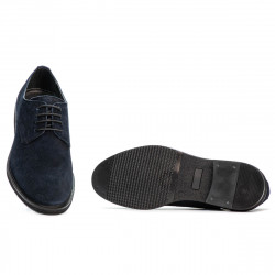 Pánske casual/elegantné topánky 918 indigo velúr