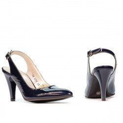 Dámske sandále 1236 lak indigo