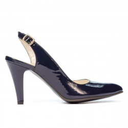 Dámske sandále 1236 lak indigo