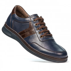 Pánske casual/sport topánky 919m indigo kombinované