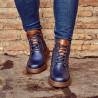 Pánske topánky 4119 indigo kombinované lifestyle