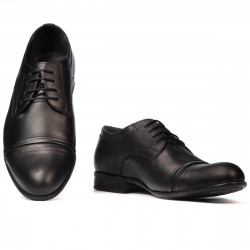 Elegantné pánske topánky 763 čierne