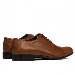 Elegantné pánske topánky 762 hnedé