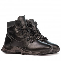 Dospievajúce čižmy 4006 čierne
