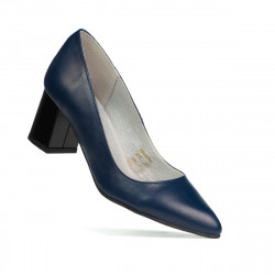 Elegantné dámske topánky 1283 indigo