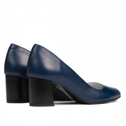 Elegantné dámske topánky 1283 indigo