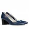 Elegantné dámske topánky 1283 indigo