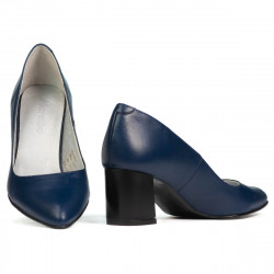 Elegantné dámske topánky 1283 indigo