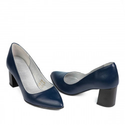 Elegantné dámske topánky 1283 indigo