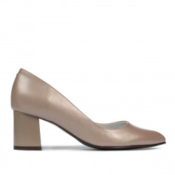 Elegantné dámske topánky 1283 capucino