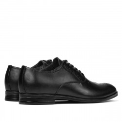 Elegantné topánky pre dospievajúcich 380 čierne