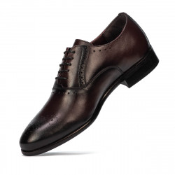 Elegantné pánske topánky 932 a bordo
