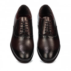 Elegantné pánske topánky 932 a bordo