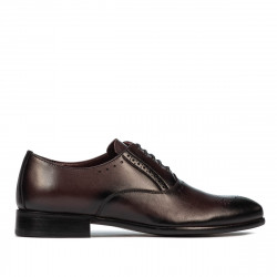 Elegantné pánske topánky 932 a bordo