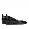 Elegantné/casual dámske topánky 1285 čierne