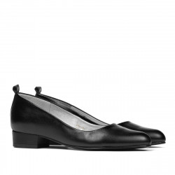 Elegantné/casual dámske topánky 1285 čierne