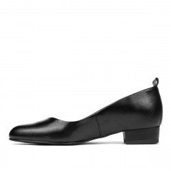Elegantné/casual dámske topánky 1285 čierne