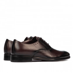 Elegantné pánske topánky 932m a bordo