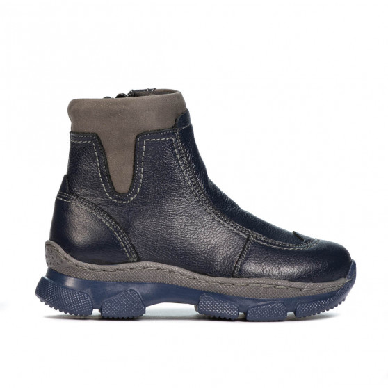 Malé detské topánky 108c indigo kombinácia
