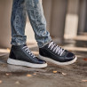 Pánske topánky 4125 indigo kombinované lifestyle