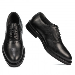 Elegantné pánske topánky 937m čierne