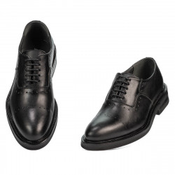Elegantné topánky pre teenagerov 381 čierna