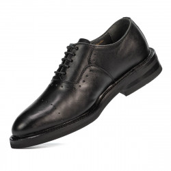 Elegantné topánky pre teenagerov 381 čierna